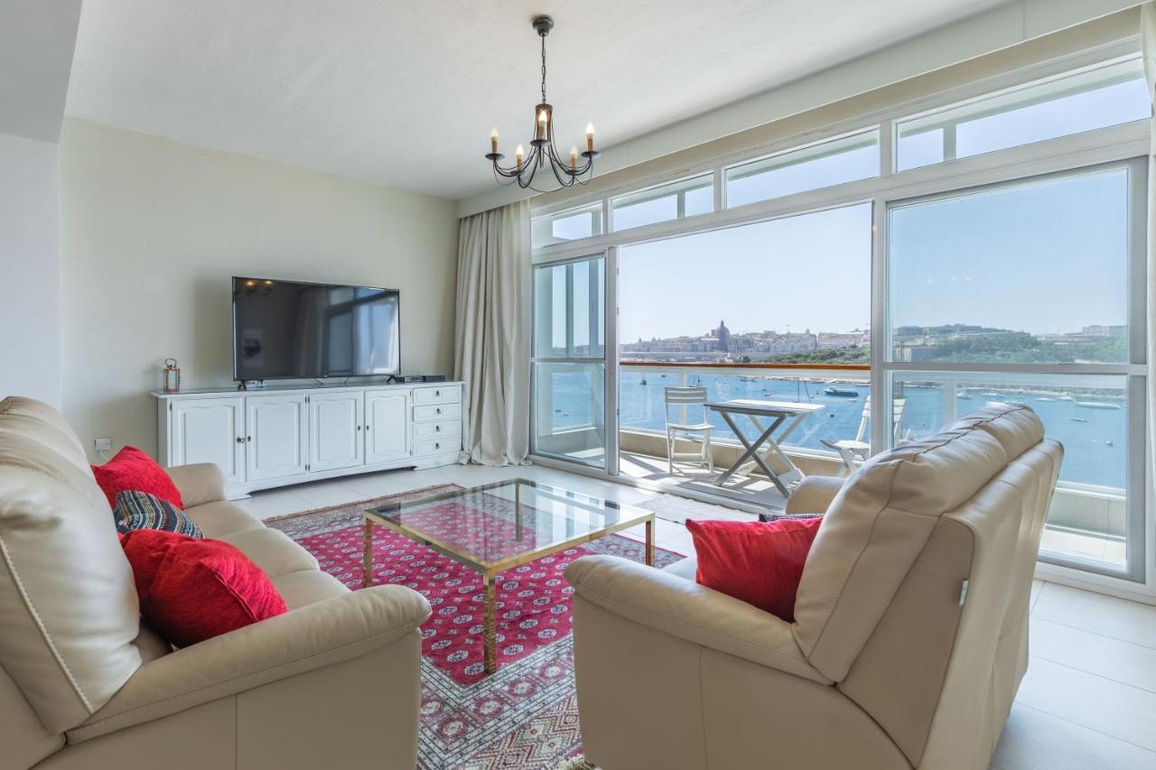 Stunning - Seafront 3-Bedroom 6Th Floor Sliema Eksteriør bilde